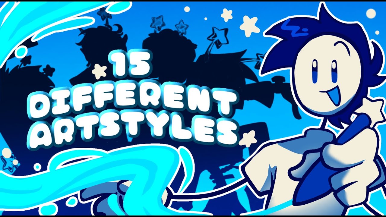 15 Different Artstyle challenge!!