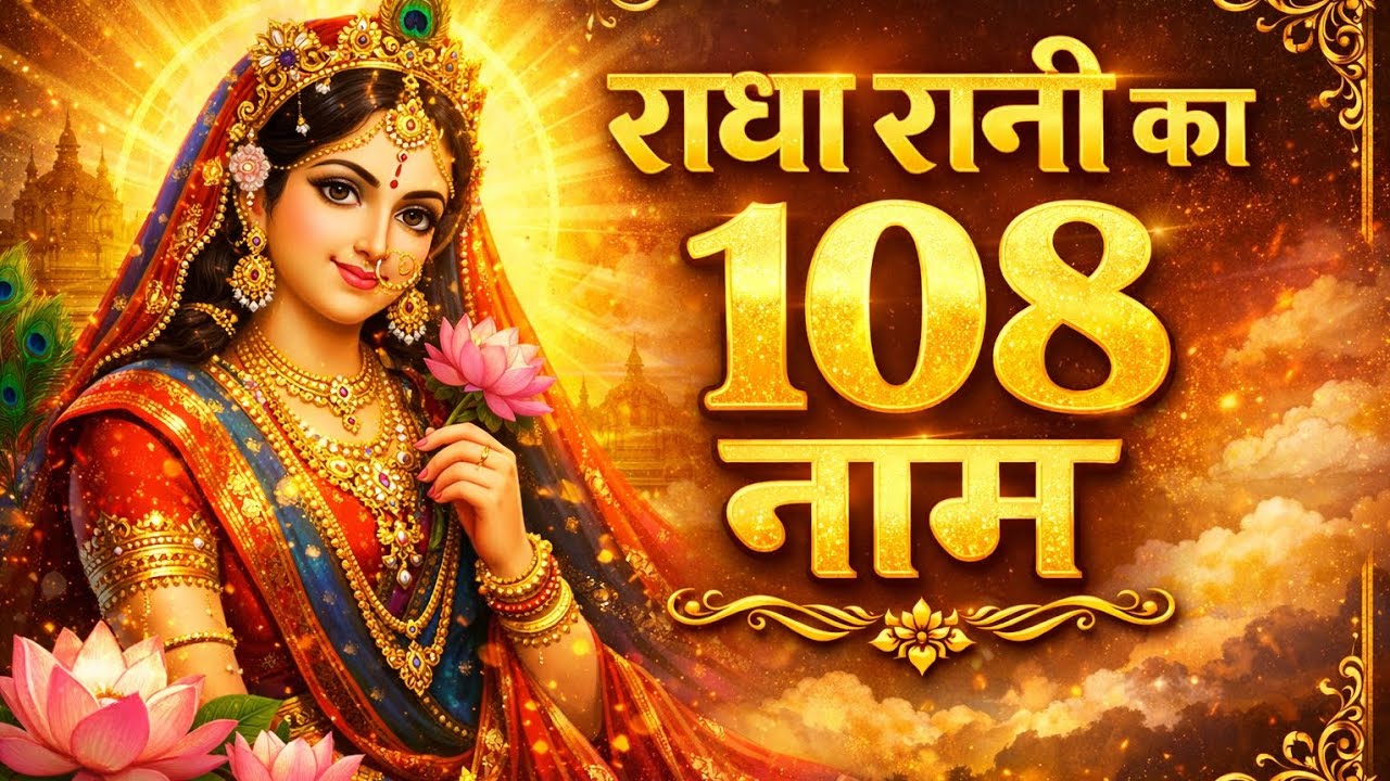 राधा रानी का 108 नाम🕉️💕 #radhanaamjaap #naamjaap 