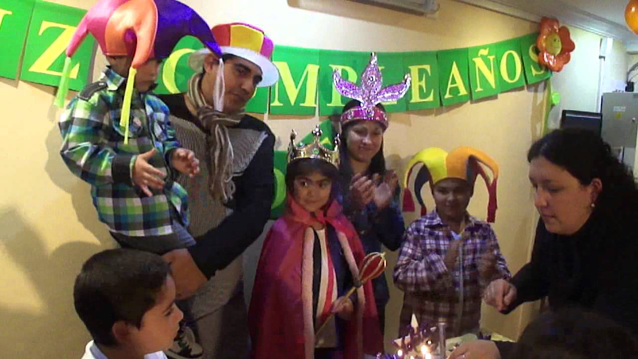 Salón Evaristo´s; Cumple 6 de Zoe: Ceremonia de La torta
