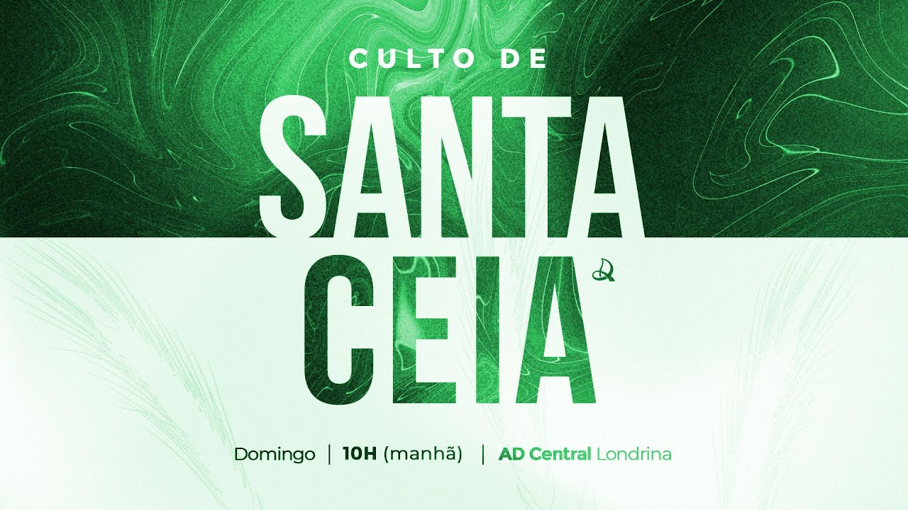 RUTE - DECIDA RECOMEÇAR | SANTA CEIA | MANHÃ | 12/10/25