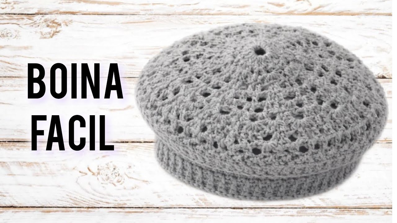 Aprender a hacer este gorro a crochet desde cero 