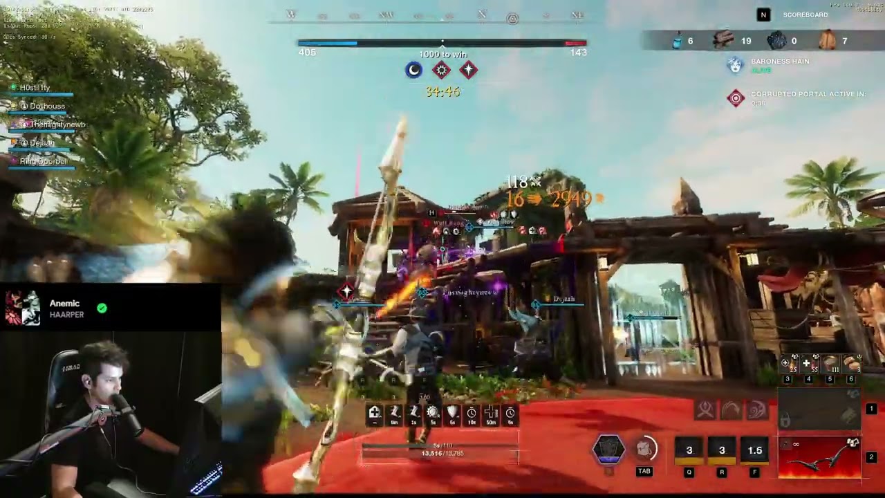 New World PvP Bow/Rapier Boltcaster alt OPR (26-0) vod