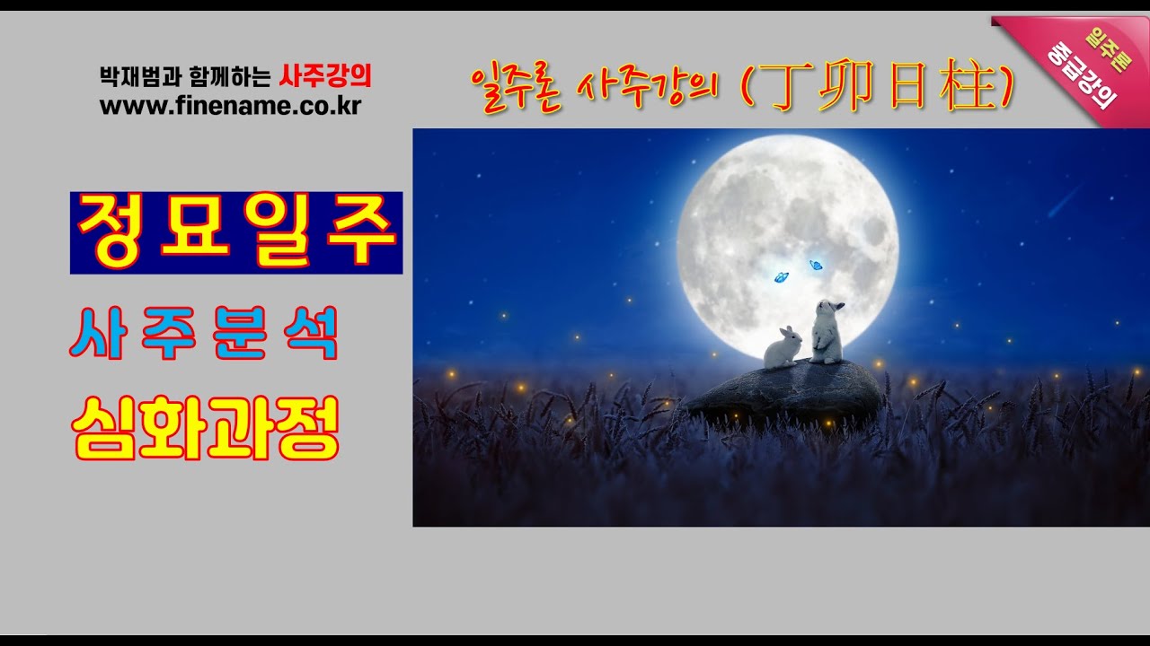 정묘일주, 일주론 중급 심화과정