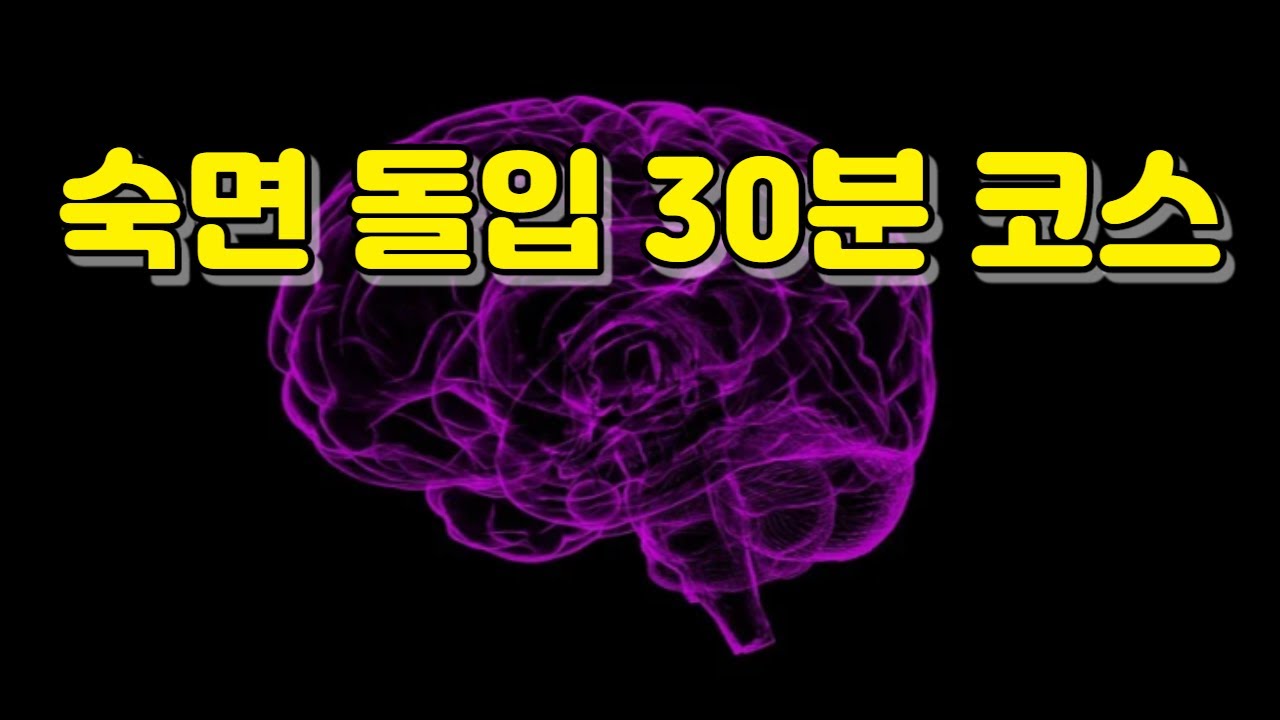 숙면을 위한 3Hz 핑크노이즈 델타파 30분