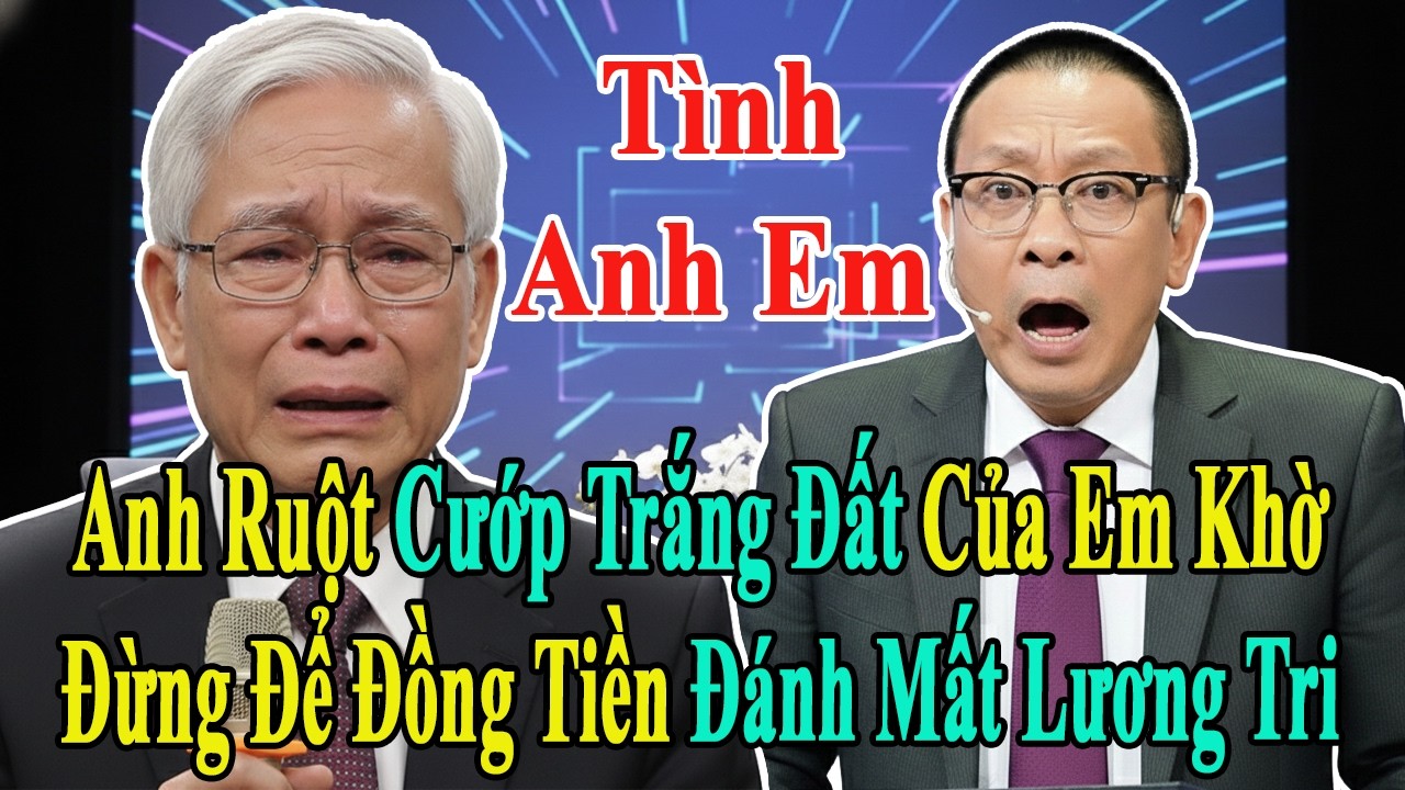 TÂM SỰ CÙNG VĂN SÂM: BÀI HỌC ĐẮT GIÁ VỀ TÌNH ANH EM: ĐỪNG ĐỂ ĐỒNG TIỀN ĐÁNH MẤT ĐI LƯƠNG TRI