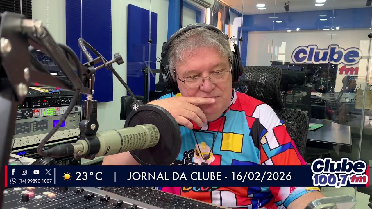 Jornal da Clube - 16/02/2026 - Edição da Manhã