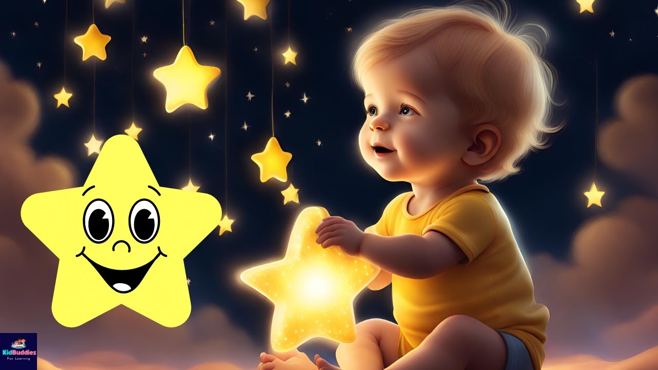 Twinkle Twinkle Little Star | Lullaby for Kids | Kids Rhymes | Kids Songs | #kidbuddiesfunlearning