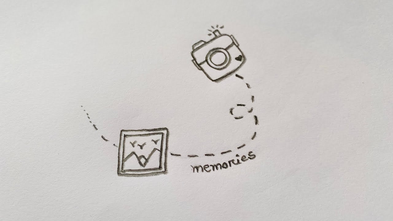 Camera 📸 memories draw