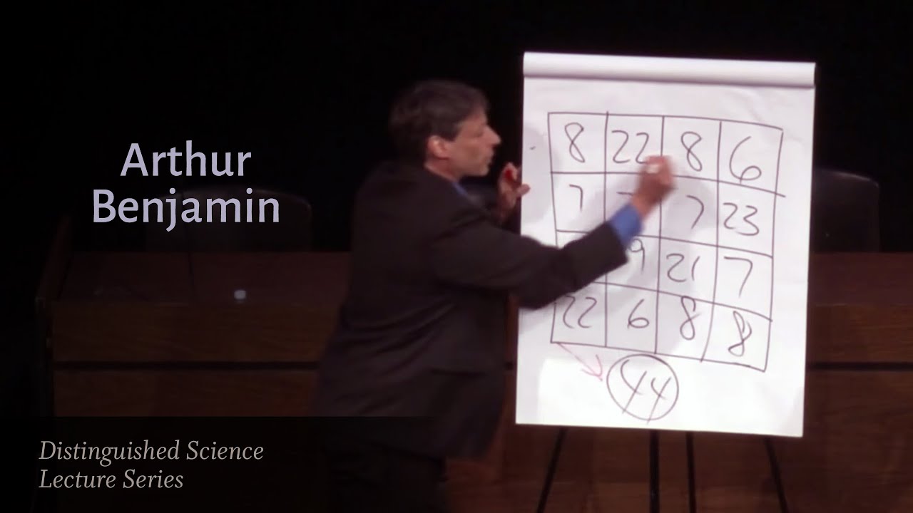 Arthur Benjamin — Mathemagics & the Future of Math