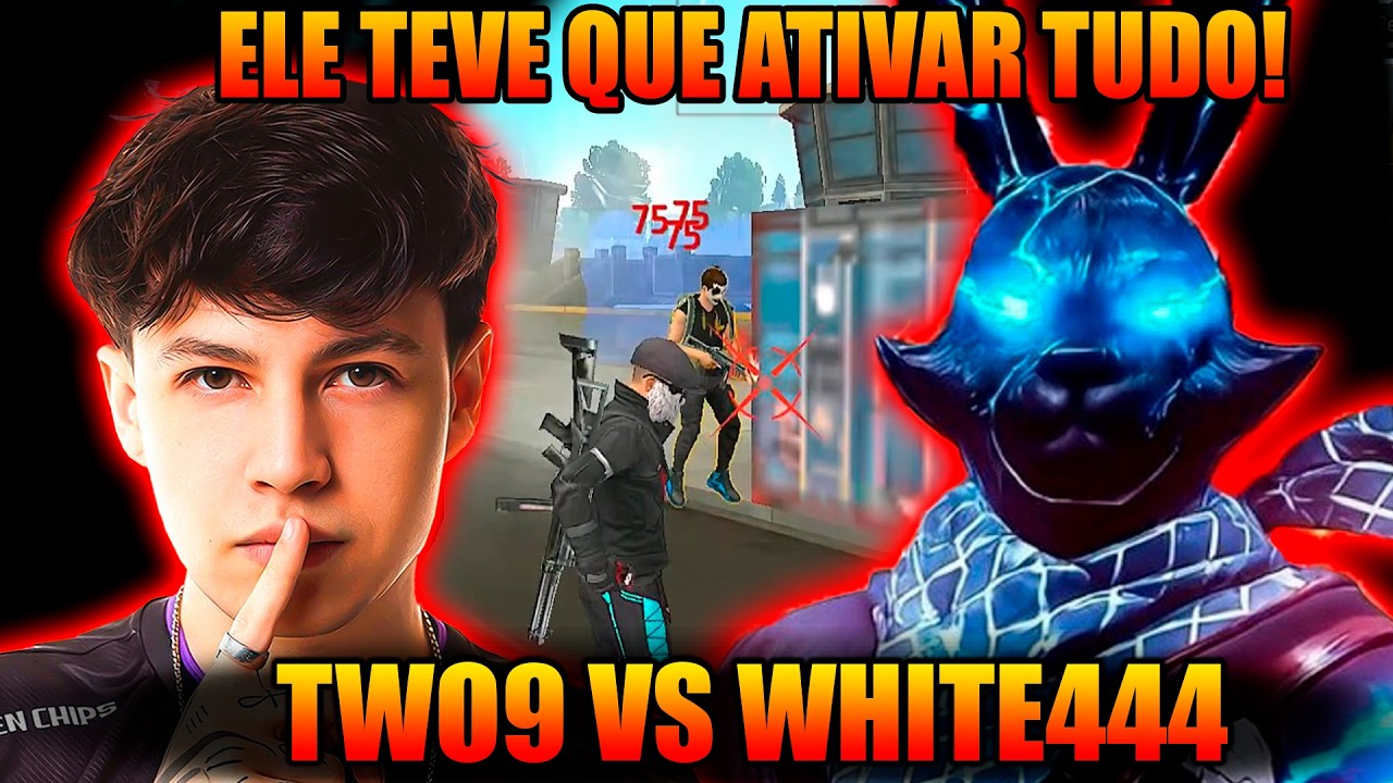 TWO9 VS WHITE444 X1 - WHITE444 TEVE QUE ATIVAR TUDO DEPOIS DO 3X0, TWO9 AMASSOU!