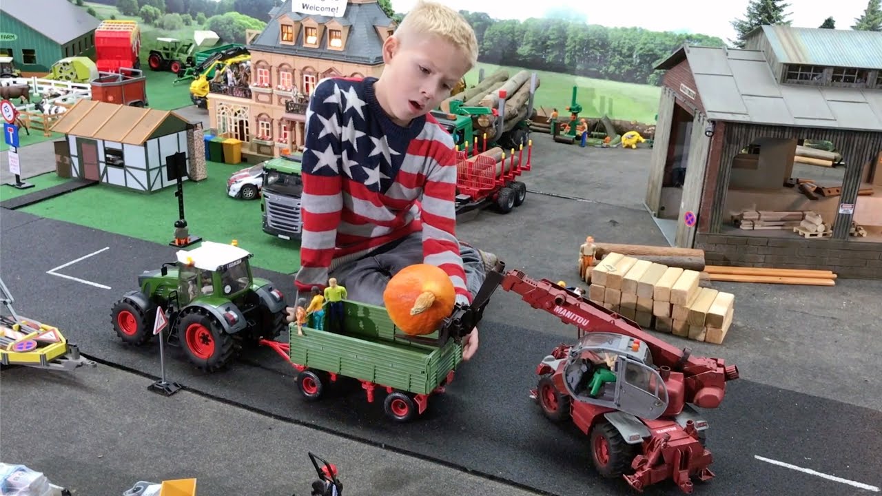 Bruder TOY STORY Tractor Desaster in Jack City