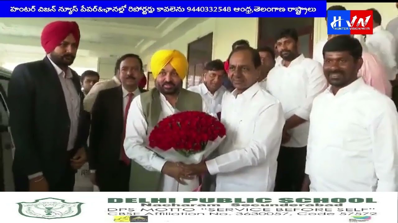 #hyderabad  BREAKINGPUNJAB CHIEF MINISTER BHAGWANT MAAN WHO IS IN HYDERABAD FOR INVESTORS SUMMIT