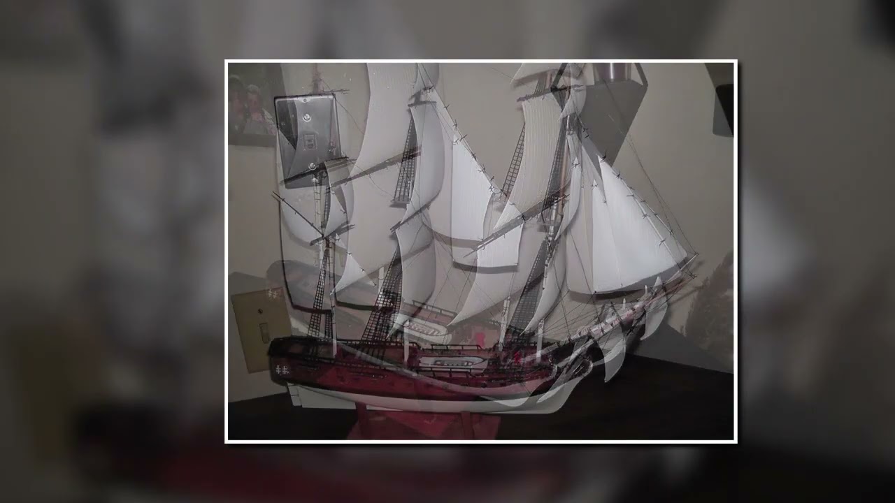 Flying Dutchman plastic Model Ship Build
