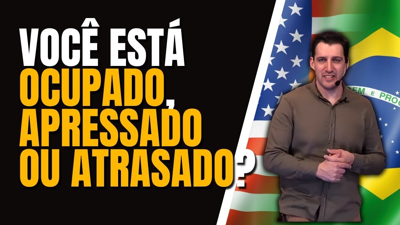 A Pressa Está Destruindo Sua Vida Espiritual (E Você Nem Percebeu) | 🇧🇷🇺🇸 #igrejabrasileira
