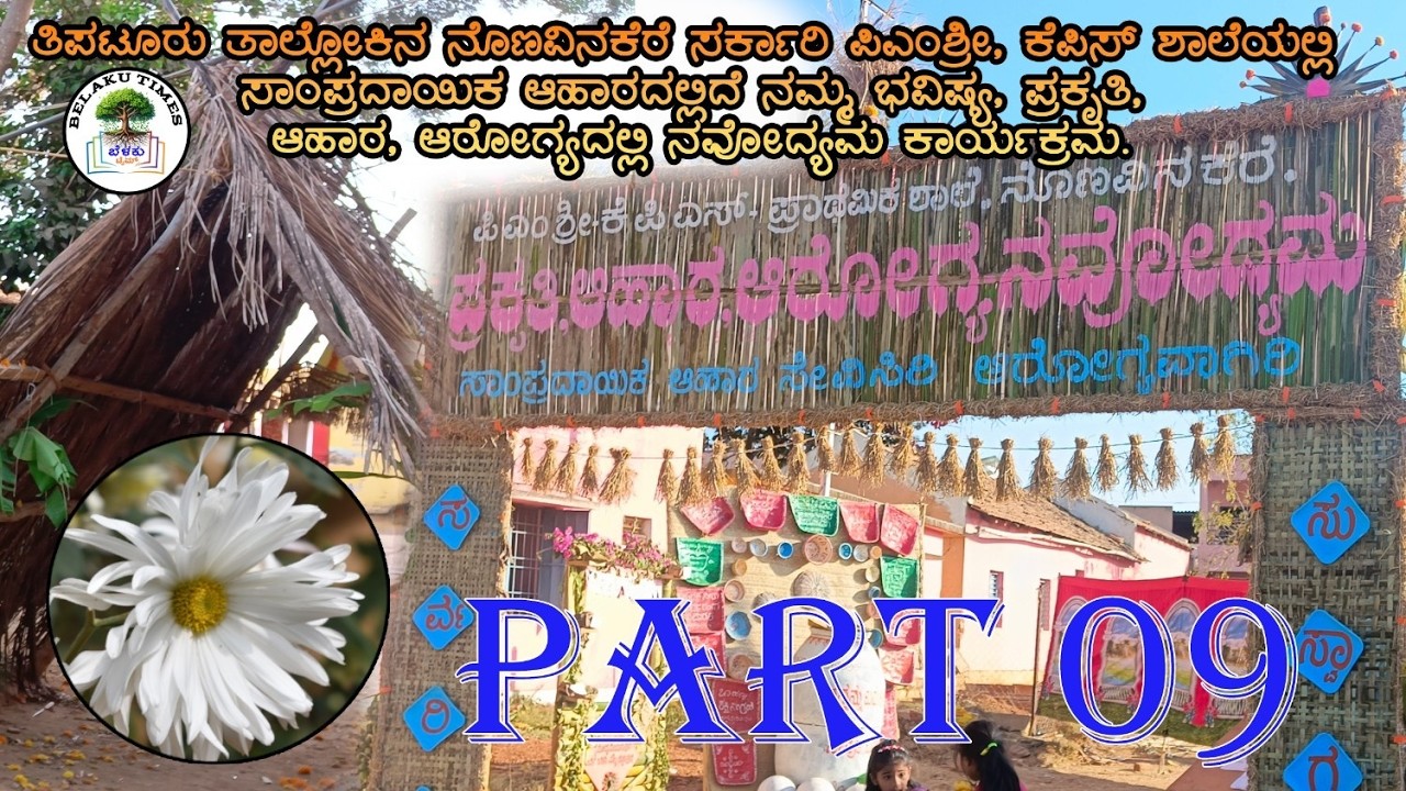 ಪ್ರಕೃತಿ, ಆಹಾರ, ಆರೋಗ್ಯದಲ್ಲಿ ನವೋದ್ಯಮ ' ಕಾರ್ಯಕ್ರಮ #belakutimes #helthyfood  #future #farmer PART -09