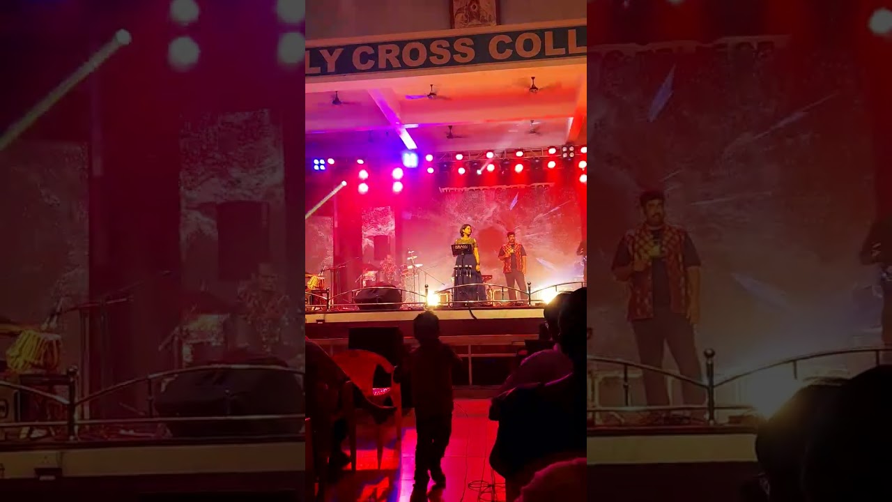 Samy song from pushpa by Super singer vanathi suresh in nagercoil college
