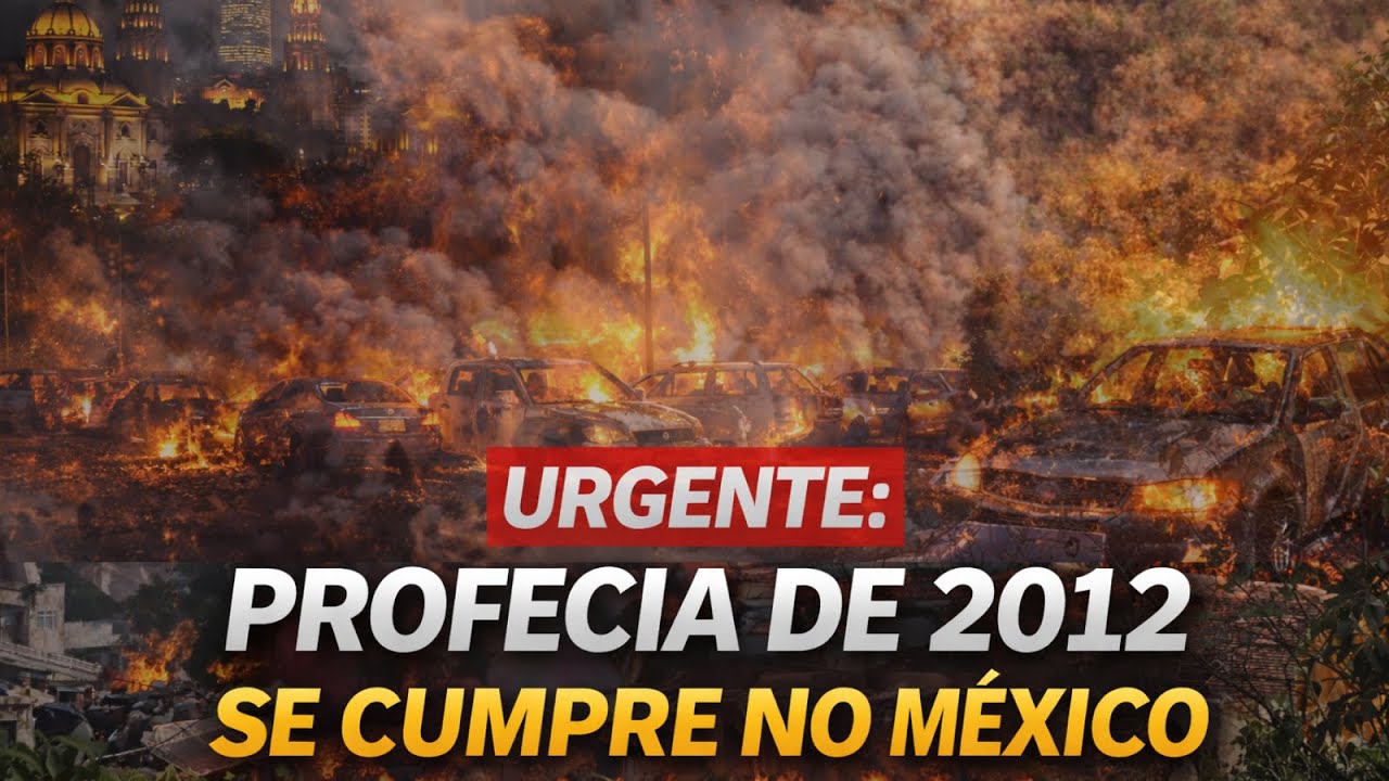 URGENTE: PROFECIA DE 2012 SE CUMPRE NO MÉXICO