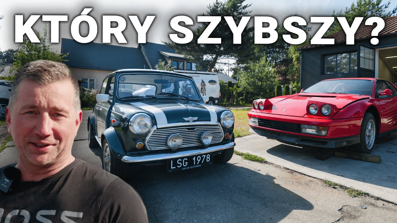 Testujemy auto Jasia Fasoli! Mini cooper z Wujkiem Tomkiem! | Abcar Oldtimers