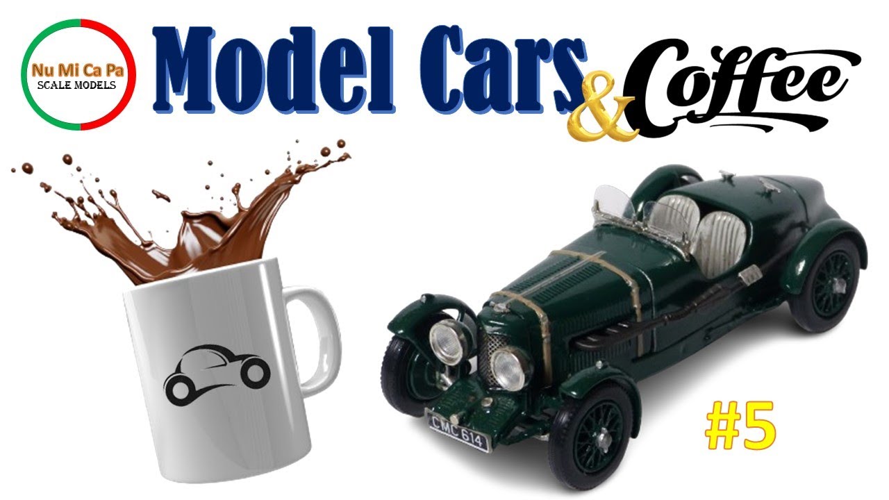 Model Cars & Coffee #5: 1935 Aston Martin Ulster, from Matchbox in 1/32 scale