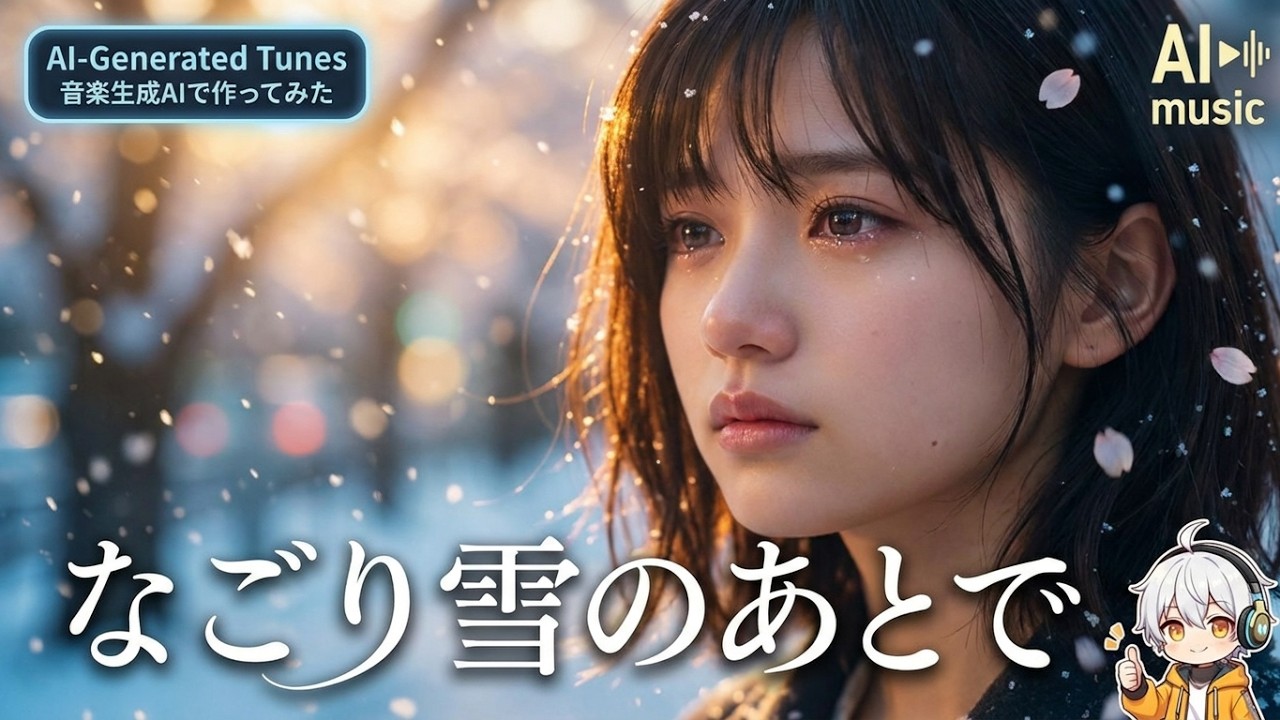 なごり雪のあとで【音楽生成AIで作ってみた】#PopBallad #AImusic