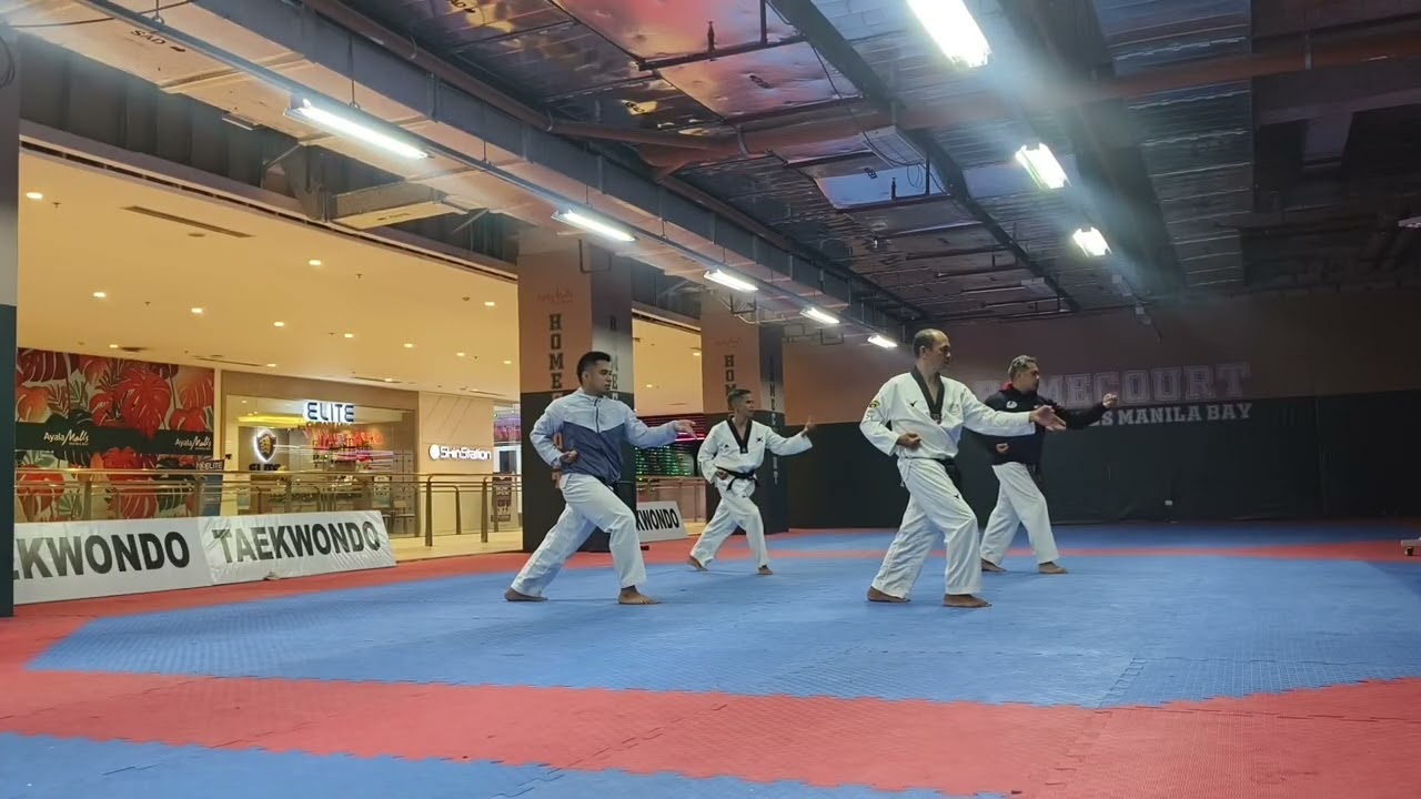 Poomsae Training with the PTA Masters