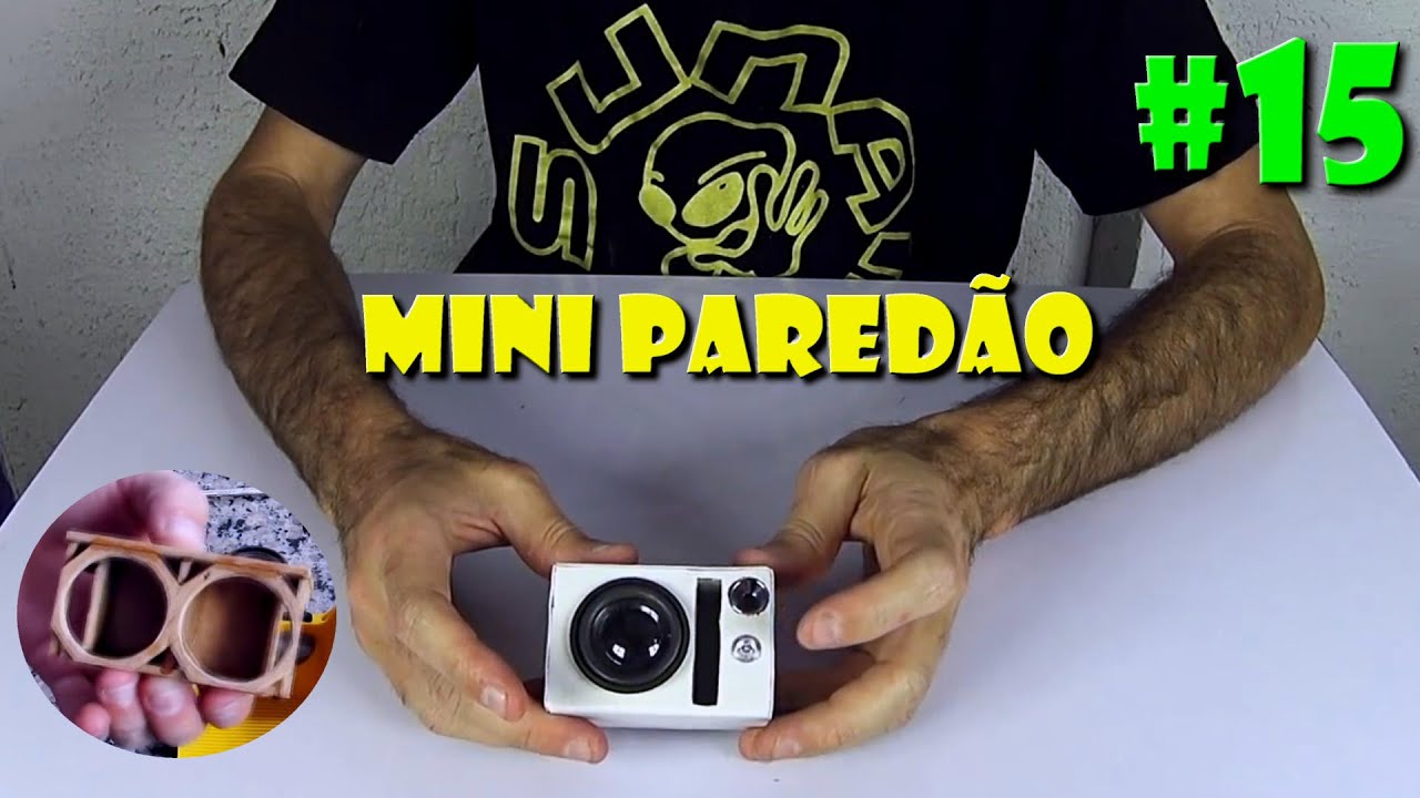 COMO MONTAR CAIXA DO SEU MINI PAREDÃO CURSO ONLINE #15