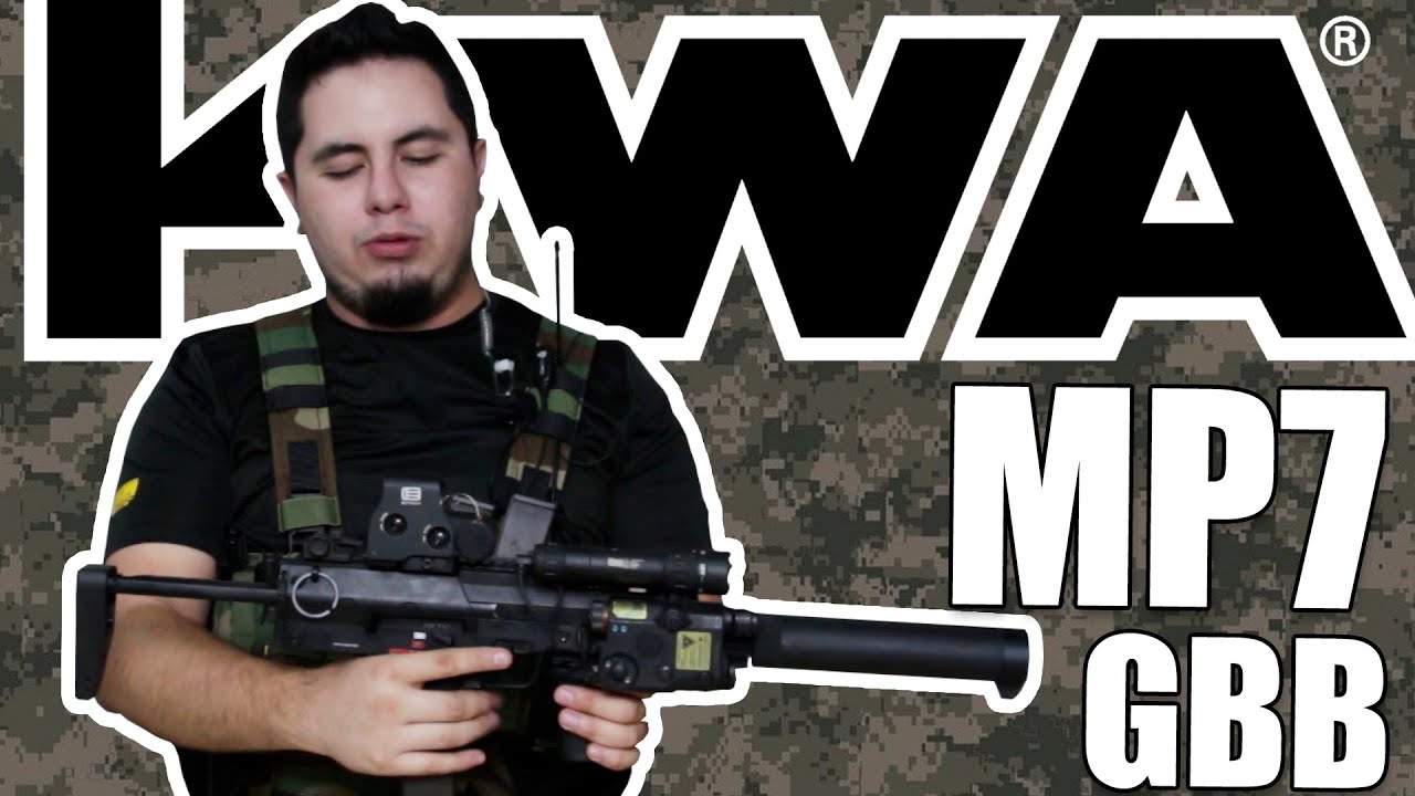 La mejor GBB de airsoft para principiantes! la Umarex KWA H&K MP7!!