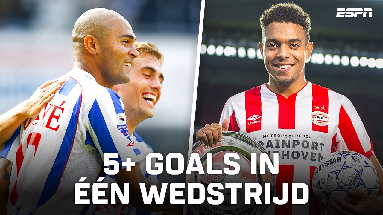 SPELERS met 5+ GOALS in ÉÉN WEDSTRIJD 🎯😱 | COMPILATIE