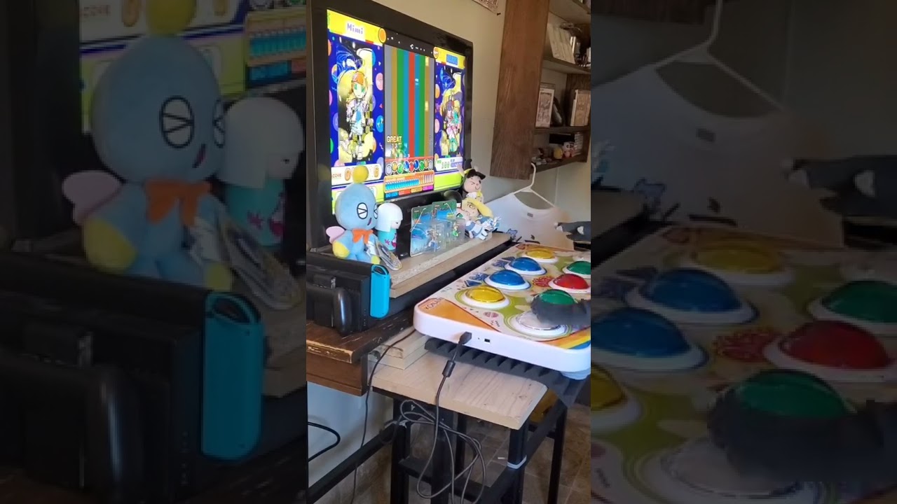 Pop'n music FIRST ENGLISH REVIEW on the new premium model controller PLUS Gameplay