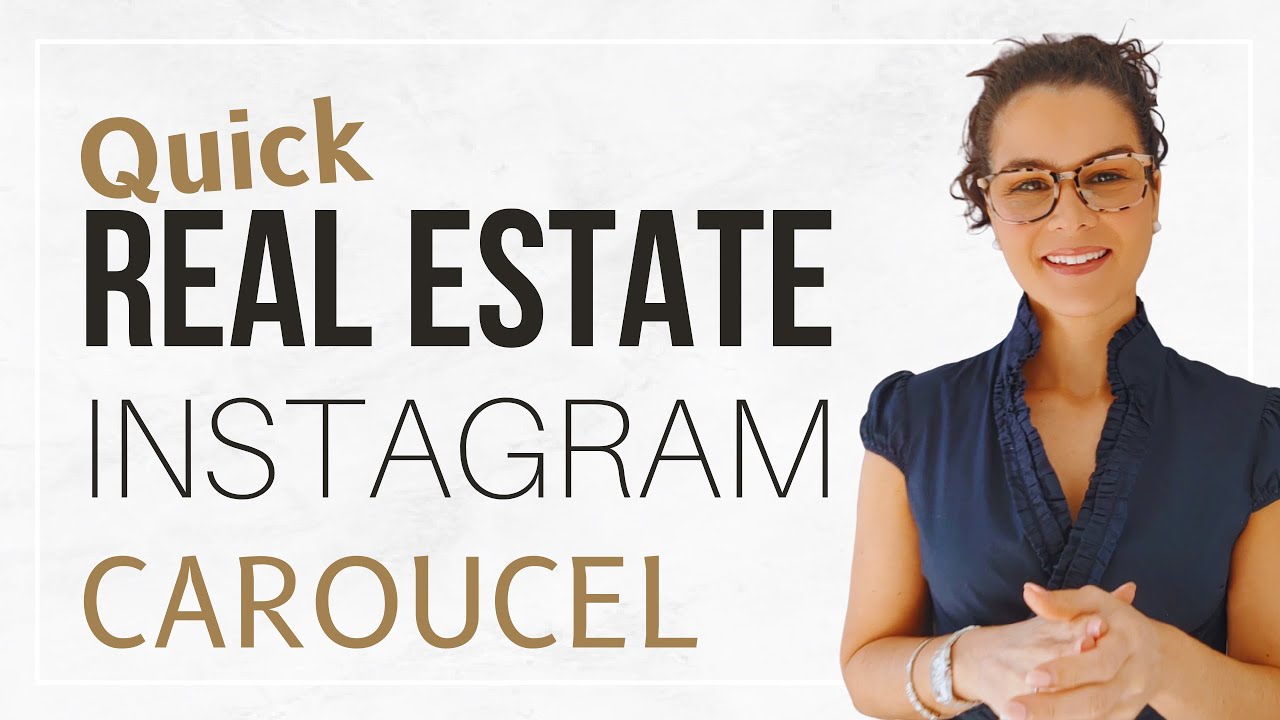 👉 Easy Real Estate Instagram Carousel! - NO DESIGN SKILLS NEEDED!