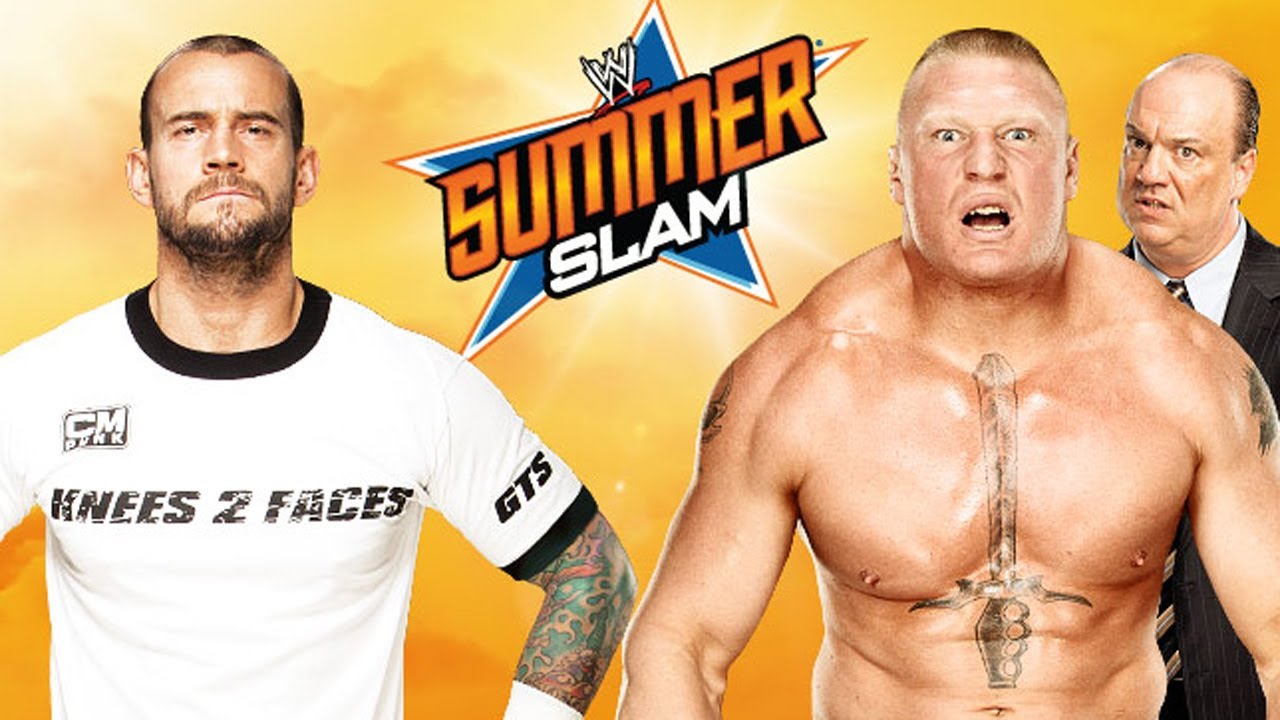 CM Punk vs. Brock Lesnar - WWE '13 SummerSlam Simulation