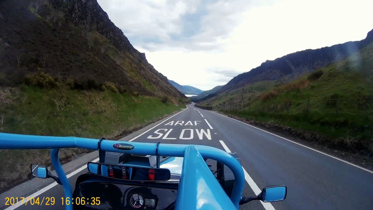 MK INDY GSXR Engine Kit Car - Tal y Llyn Lake - Wales
