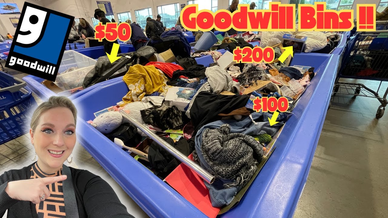 Lets Go To Goodwill BINS!! New Bins💥CHAOS💥! I Pulled Great ITEMS! 😱 Thrift With ME! +HAUL