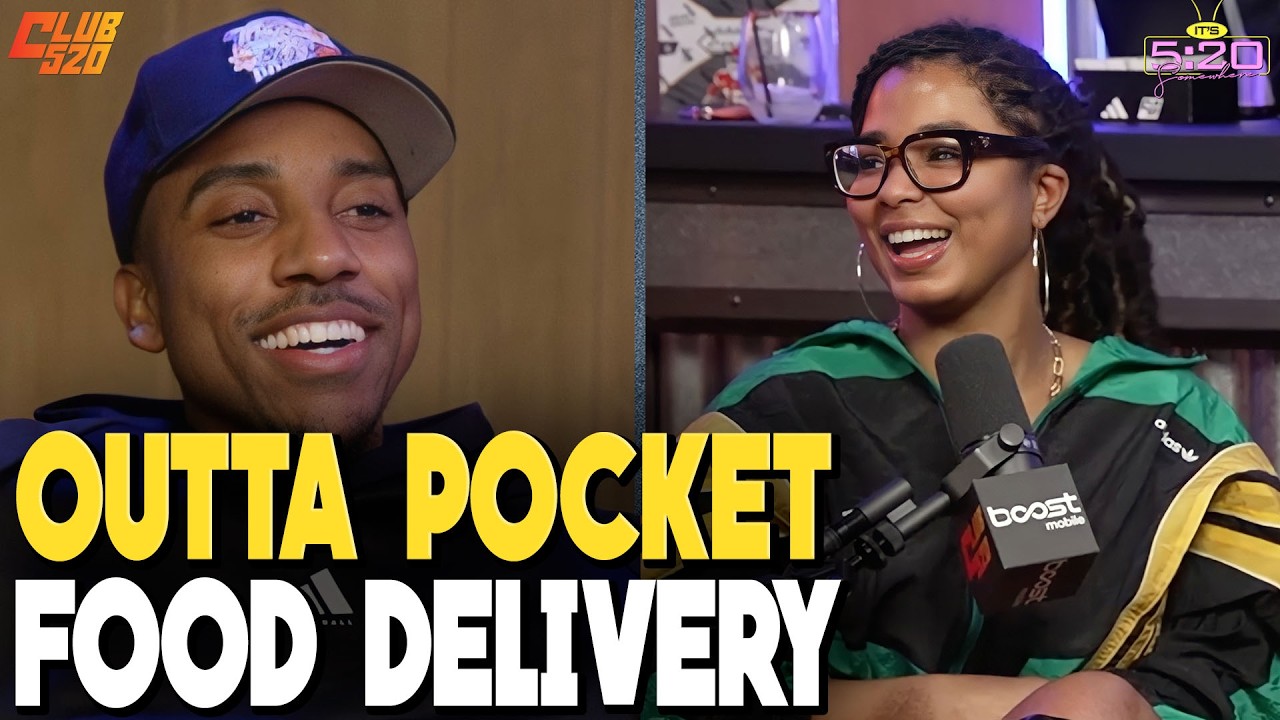 Jeff Teague & Barbee HILARIOUS REACTION to crazy viral DoorDash video | 520 x It's 5:20 Somewhere