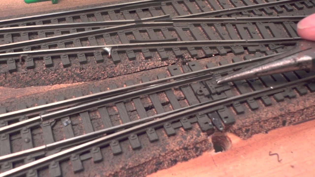 How To Install a Tortoise Switch Machine to Existing Track Work