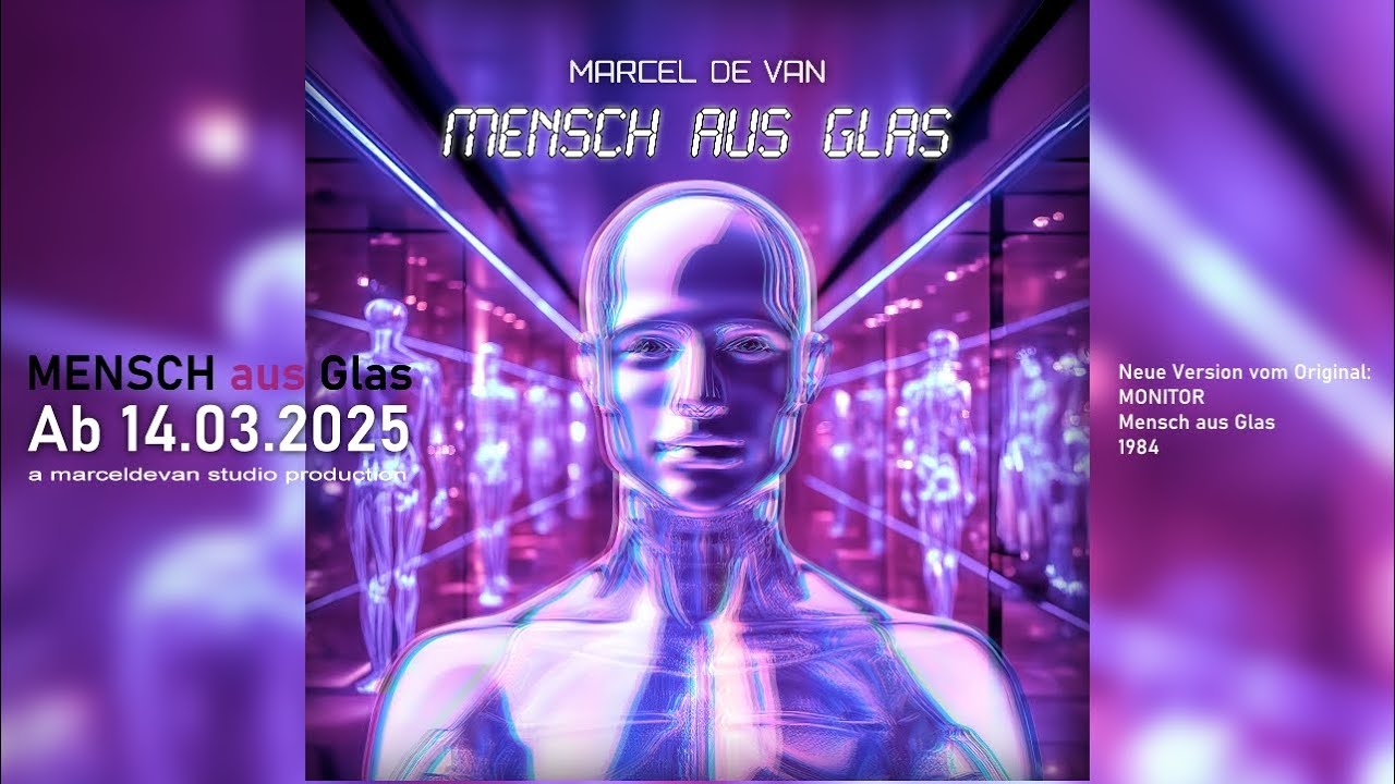 MarcelDeVan - Mensch aus Glas [ In allen wichtigen Online Stores & Streaming Plattformen ]