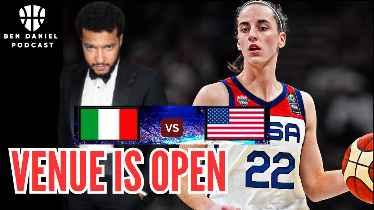 WE ARE BACK! Caitlin Clark & Team USA FIBA Qualifiers Vs Italy