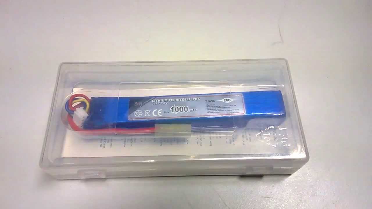 LiFe-PO4 9.9V battery Review