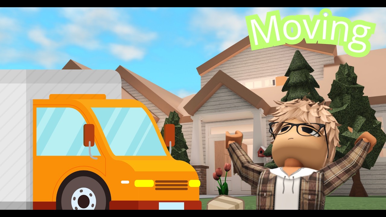 Moving Into my NEW bloxburg house *TOUR*