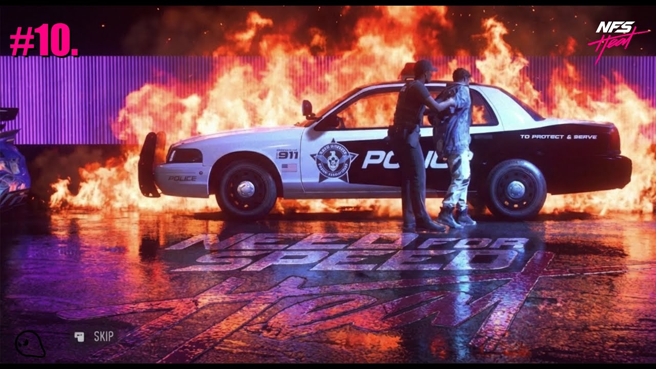 NOS VUELVE A DETENER LA POLICÍA EN NUESTRO BMW. |  NEED FOR SPEED HEAT #9