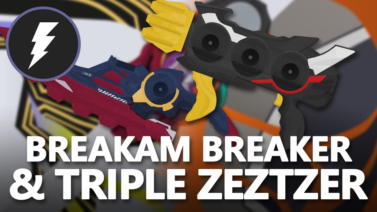 Kamen Rider Zeztz Flash Belt: Triple Zeztzer & Breakam Breaker Update