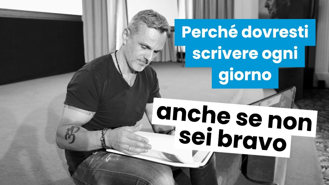 Perch&eacute; dovresti scrivere ogni giorno anche se non sei bravo | Filippo Ongaro
