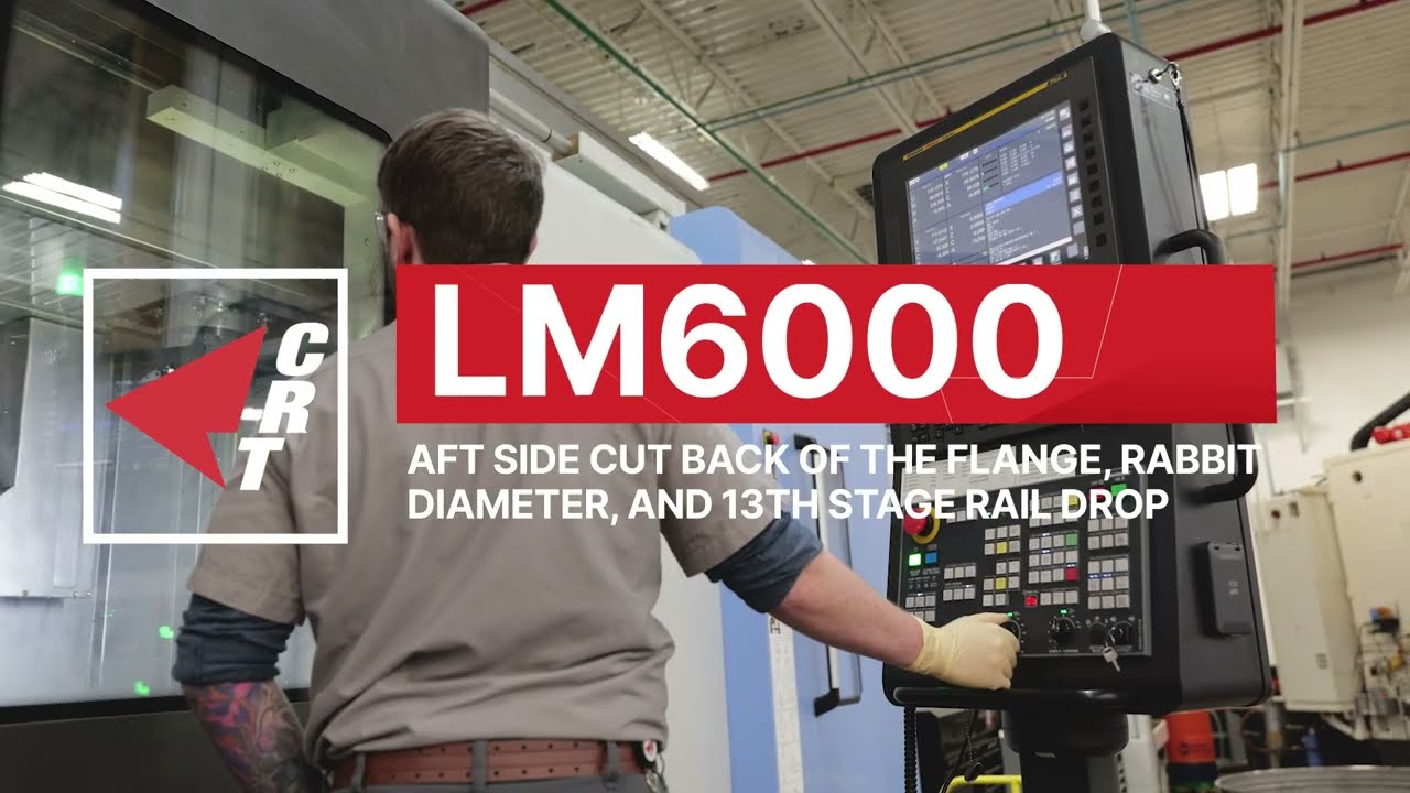 LM6000 Comp Stator Case Repair on the Doosan