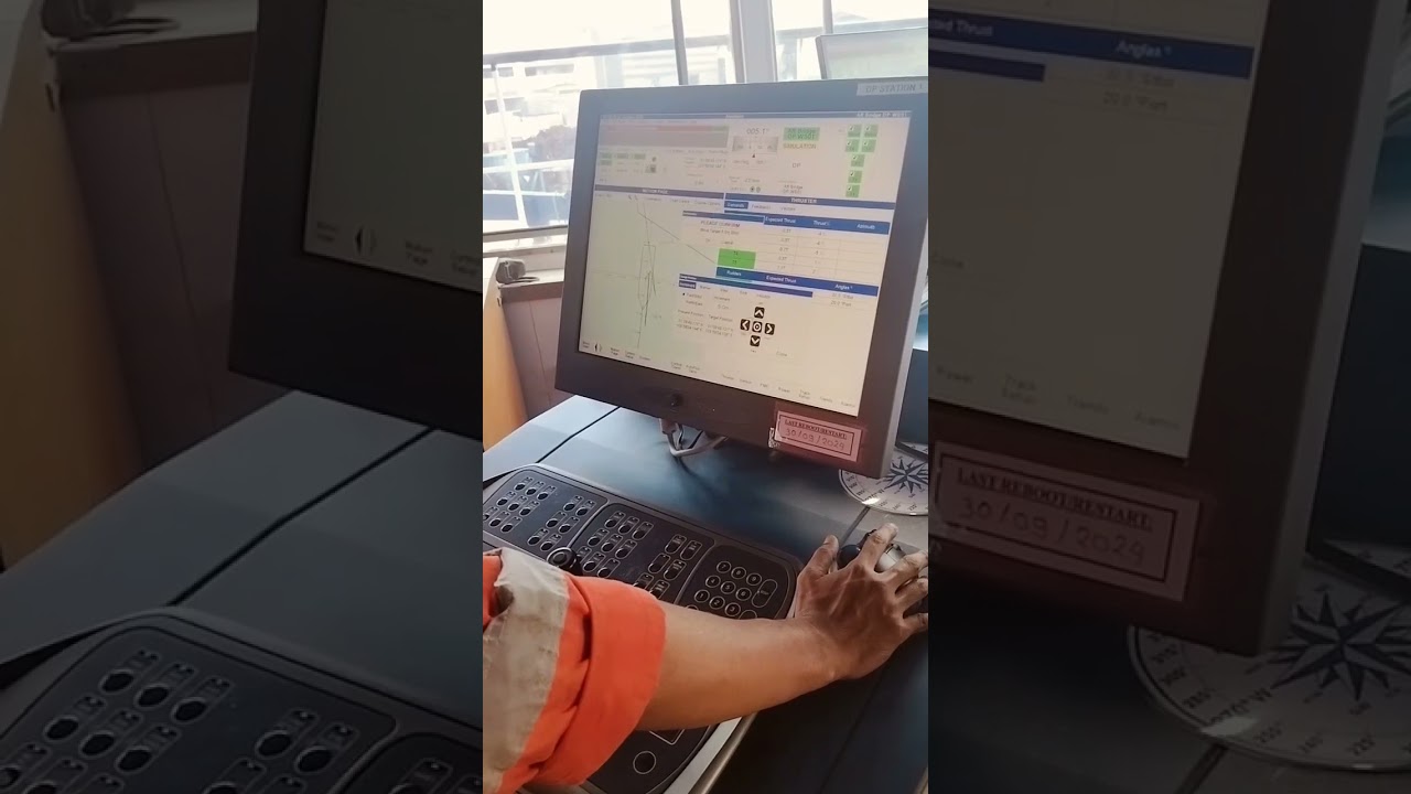 Dynamic Position Simulator | DP-2 Vessel |