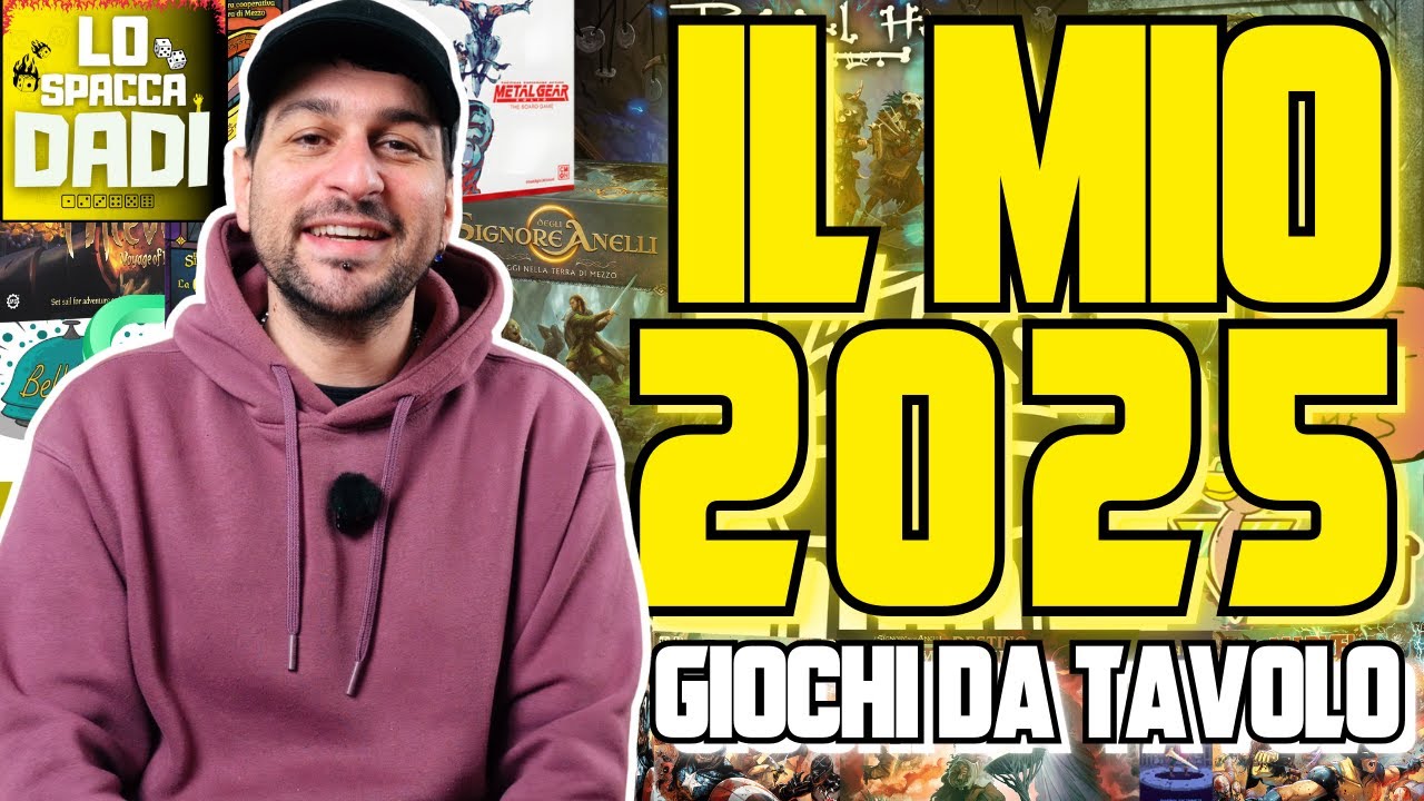 VLOG ITA Il mio 2025 tra Giochi, Obiettivi e Aspettative!