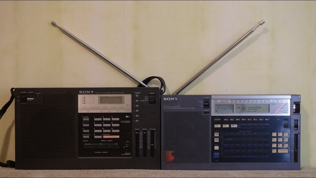 Sony ICF-2001 и Sony ICF-2001D. Витамин "D" как средство от лишнего аппетита