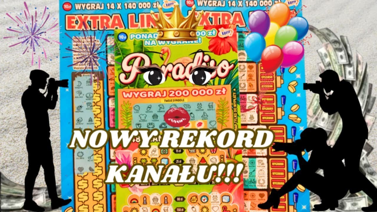 Zdrapki 💜 Rekord w zdrapce!🥳🎇🎊 14 linii w trzech zdrapkach! Najbogatszy odcinek kanału! 🎉🎈🏆🏅🎊
