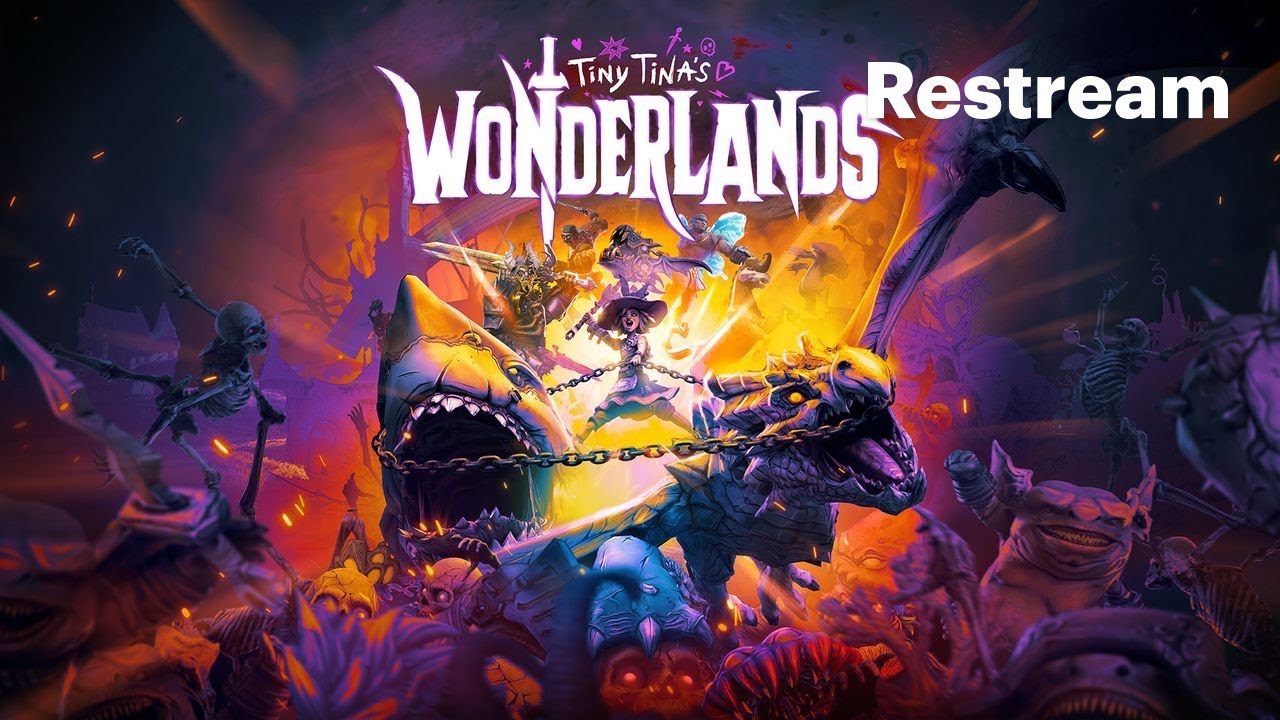 Tiny Tina's Wonderlands Gameplay/walkthrough Live Streaming ITA Coop