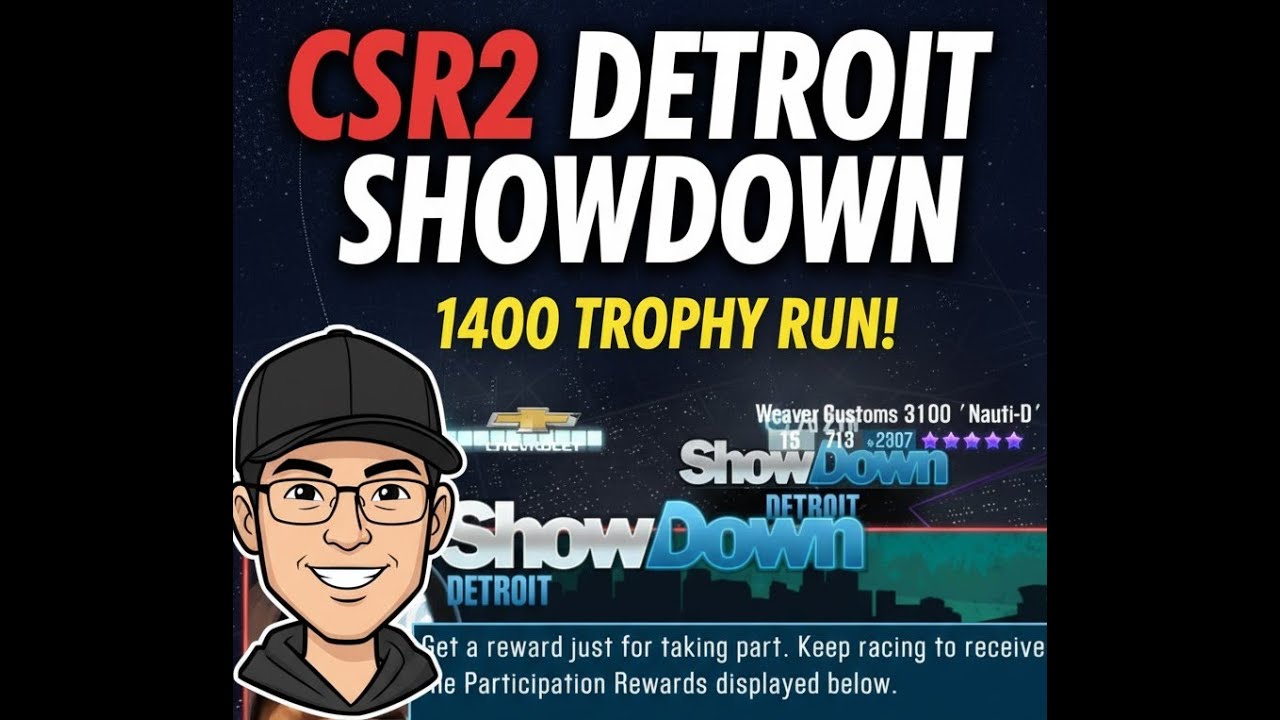 CSR2 | CSR racing 2, ART5 Detroit Showdown 1400 Trophy Run