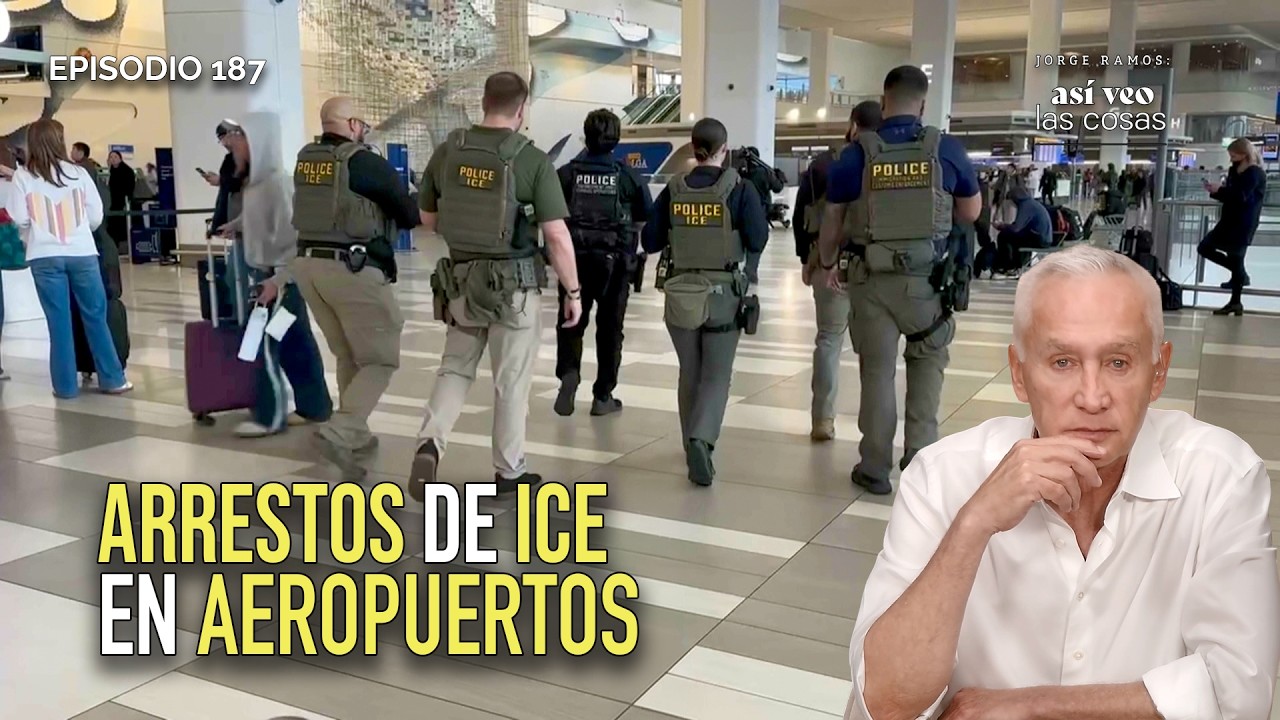 Arrestos de ICE en aeropuertos: im&aacute;genes impactantes + accidente a&eacute;reo y guerra que no termina